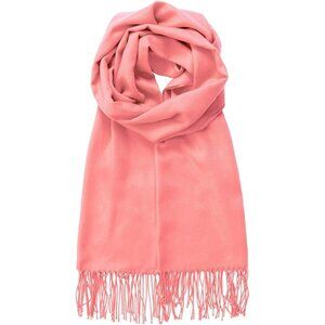 NWT Pink Cashmere Blend Scarf
